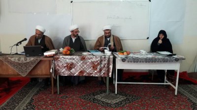 برگزاری جلسه دفاع تحقیق پایانی درحوزه خواهران بناب